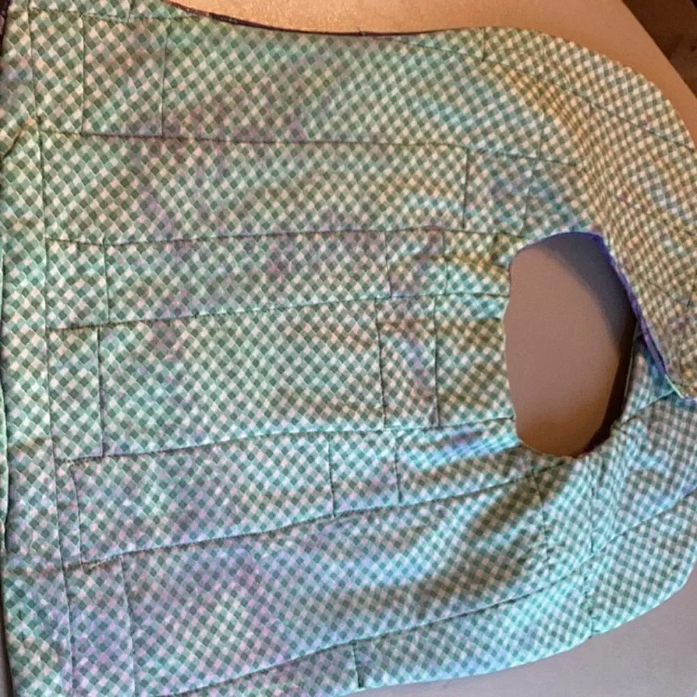 3/$25 or $12 ea NWT. Hand Crafted Reversible Quilted Baby Bib